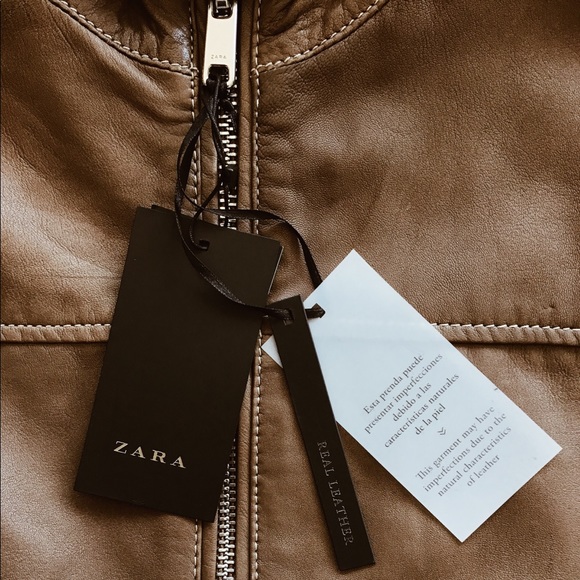 Genuine Leather Lambskin Jacket w/ top stitching - Picture 8 of 8